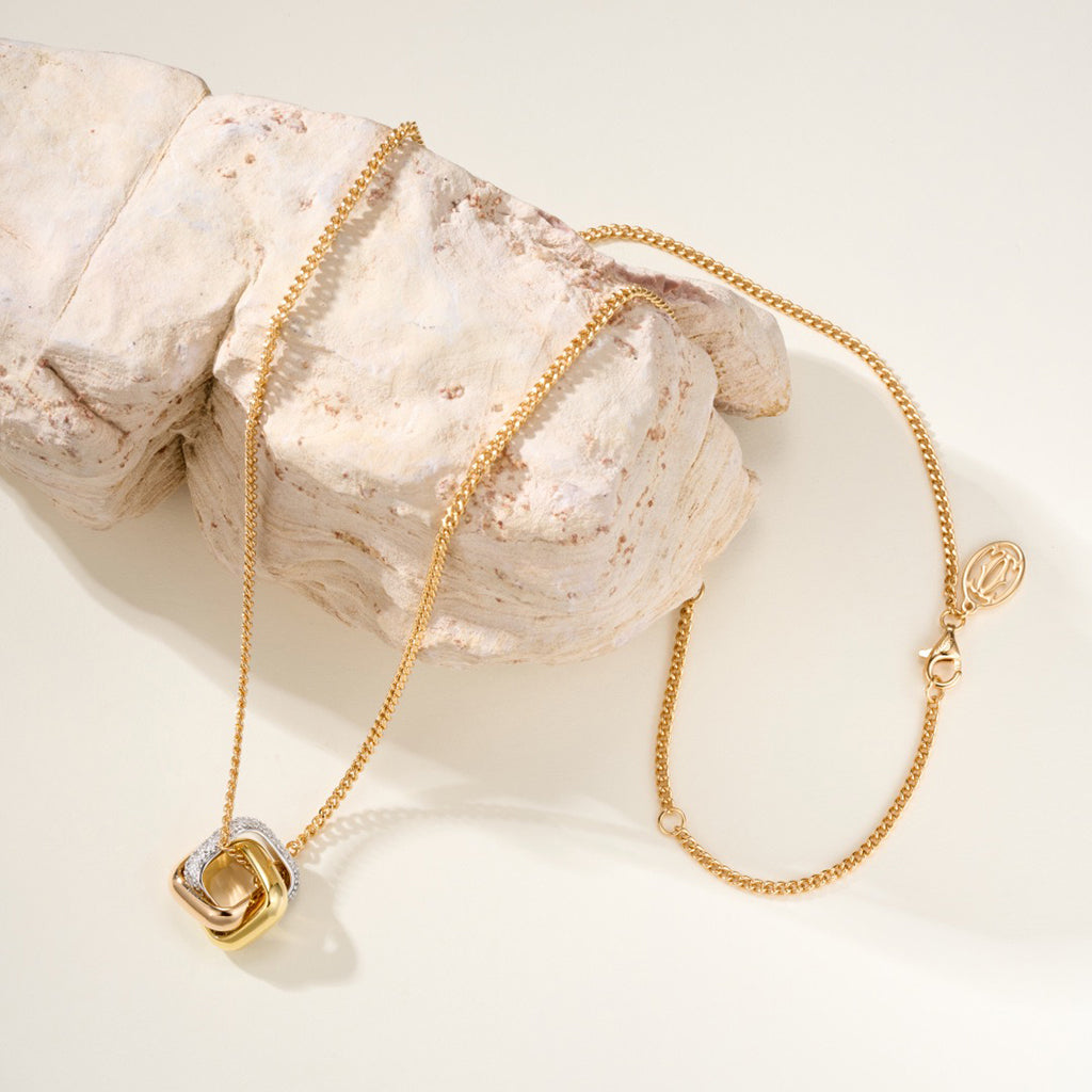 [OAK JURI]TRINITY CUSHION NECKLACE COLLECTION