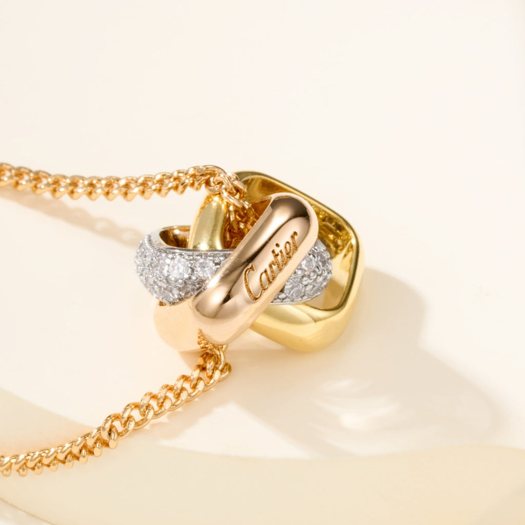 [OAK JURI]TRINITY CUSHION NECKLACE COLLECTION
