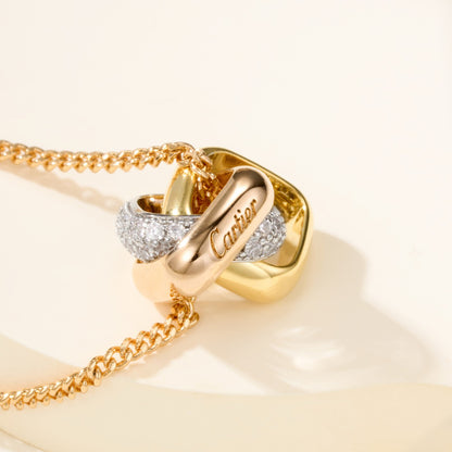 [OAK JURI]TRINITY CUSHION NECKLACE COLLECTION