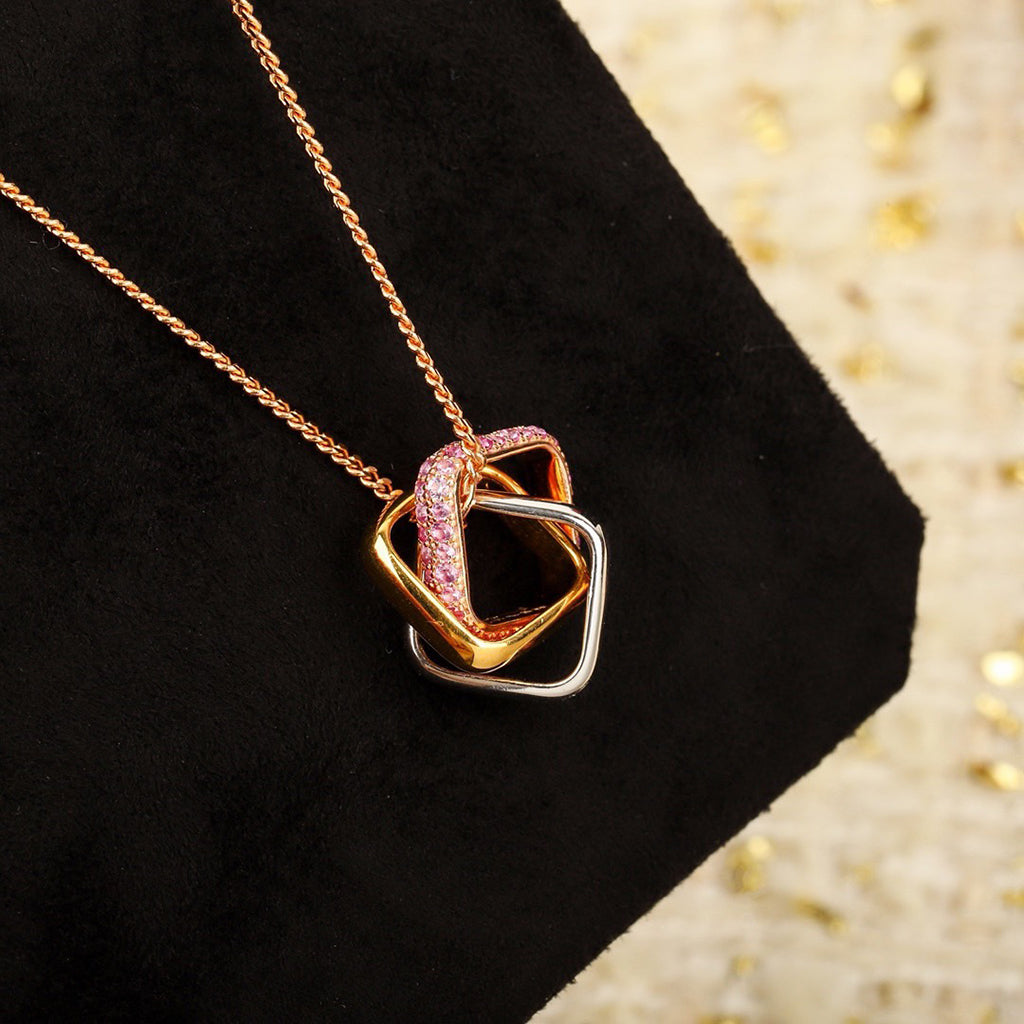 [OAK JURI]TRINITY CUSHION NECKLACE COLLECTION