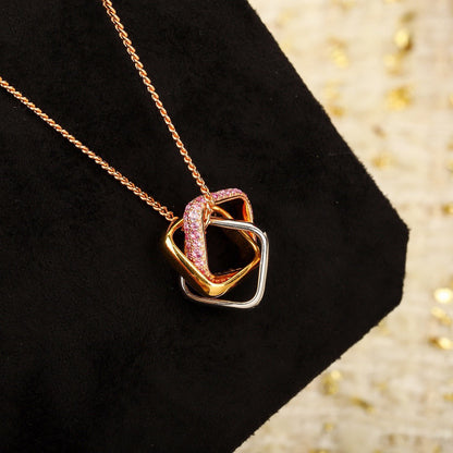 [OAK JURI]TRINITY CUSHION NECKLACE COLLECTION