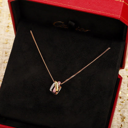 [OAK JURI]TRINITY CUSHION NECKLACE COLLECTION
