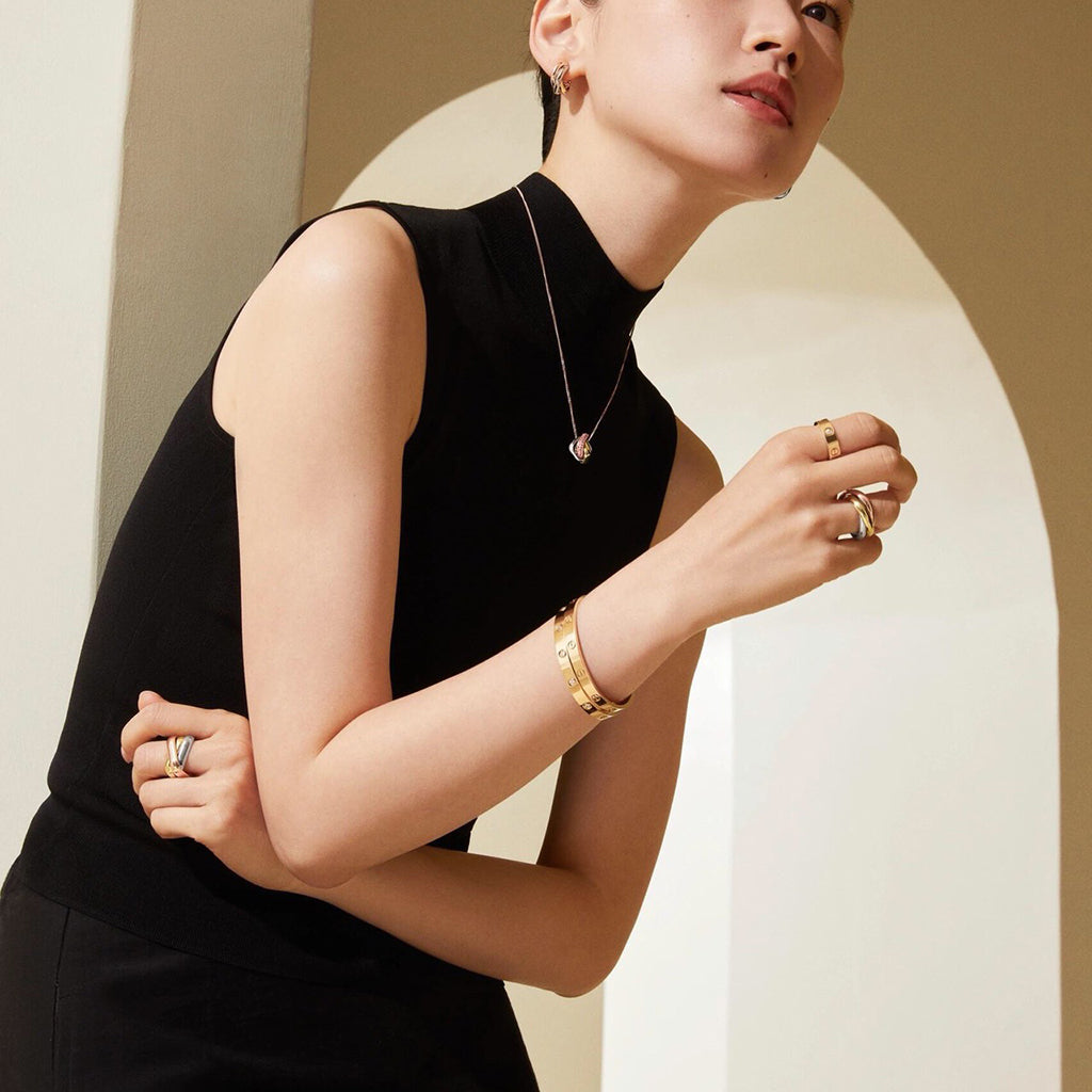[OAK JURI]TRINITY CUSHION NECKLACE COLLECTION