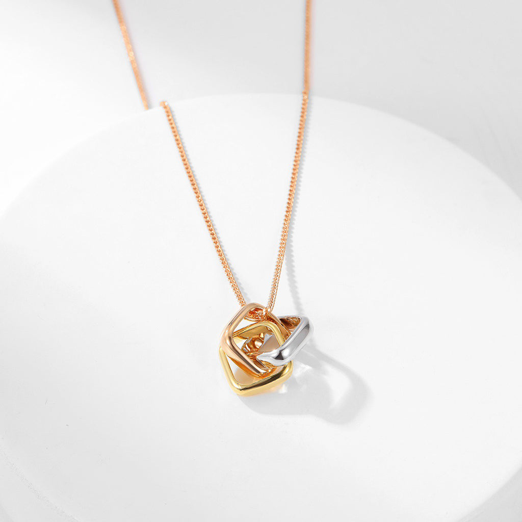 [OAK JURI]TRINITY CUSHION NECKLACE COLLECTION