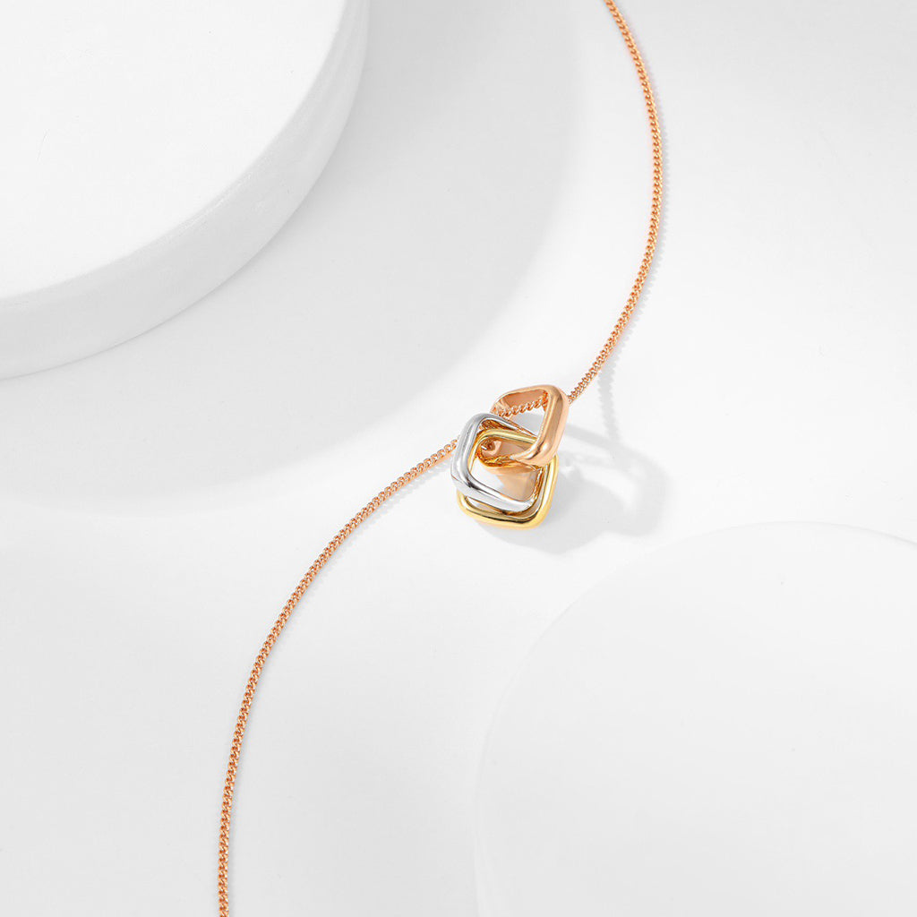 [OAK JURI]TRINITY CUSHION NECKLACE COLLECTION