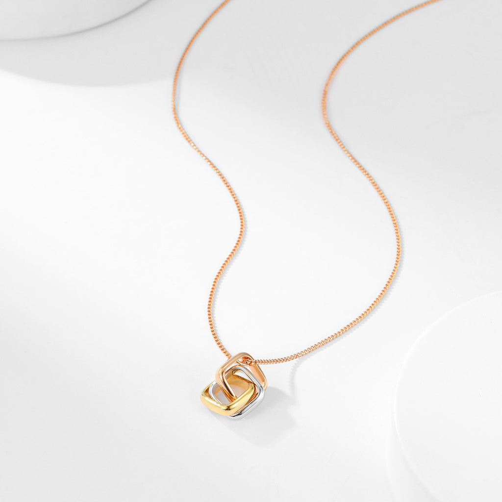 [OAK JURI]TRINITY CUSHION NECKLACE COLLECTION