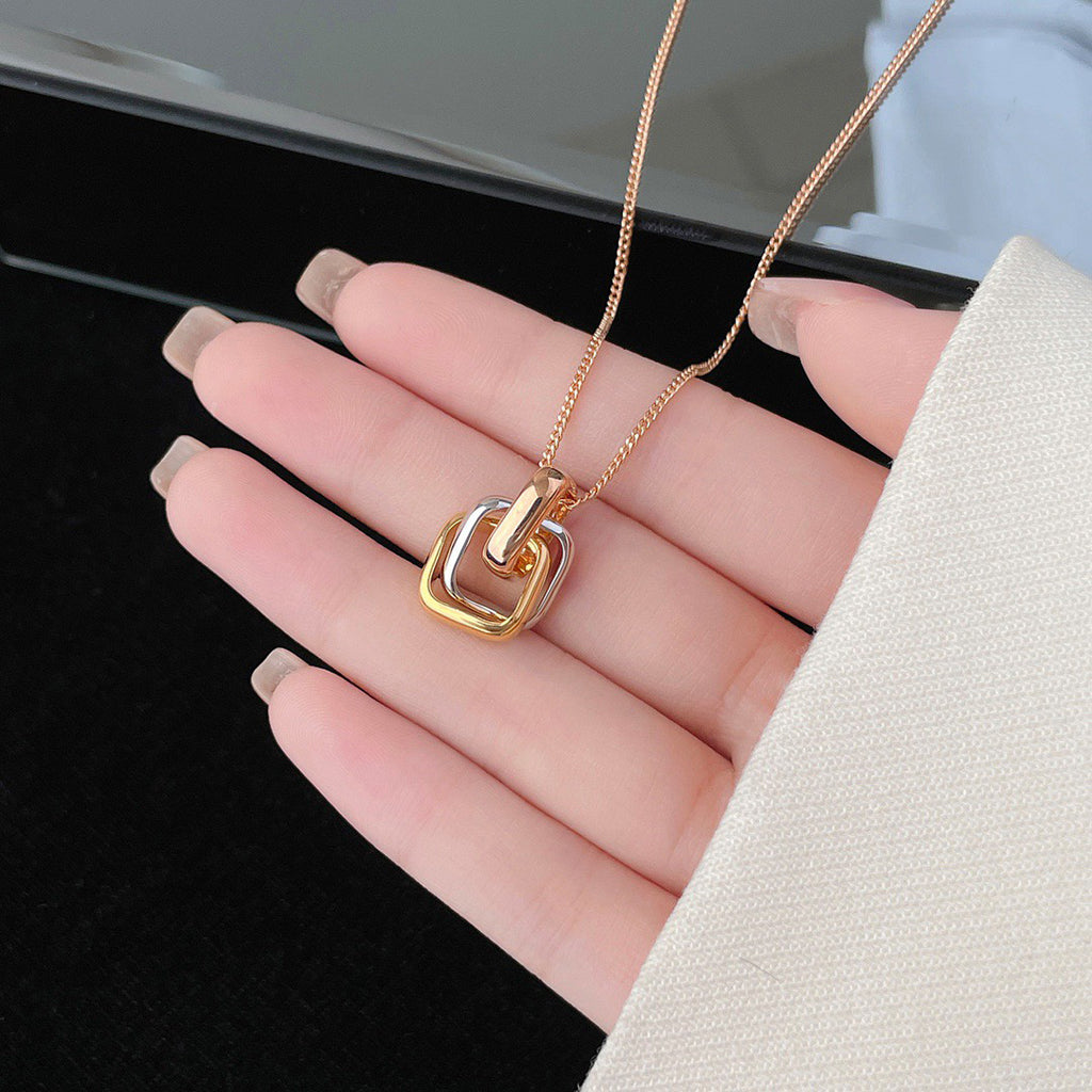 [OAK JURI]TRINITY CUSHION NECKLACE COLLECTION