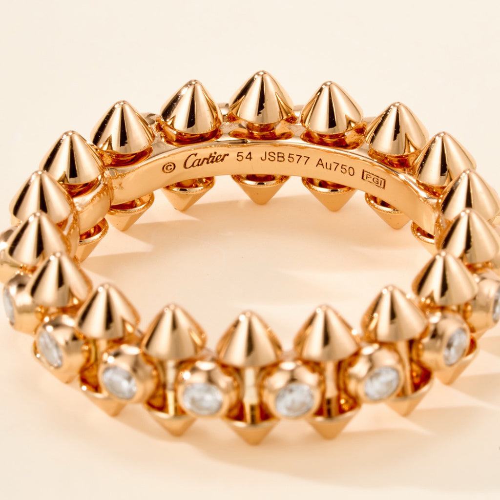 [OAK JURI]CLASH 6.8MM DIAMOND MEDIUM RING