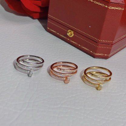 [OAK JURI]JUSTE RING 4.8MM FULL DIAMOND
