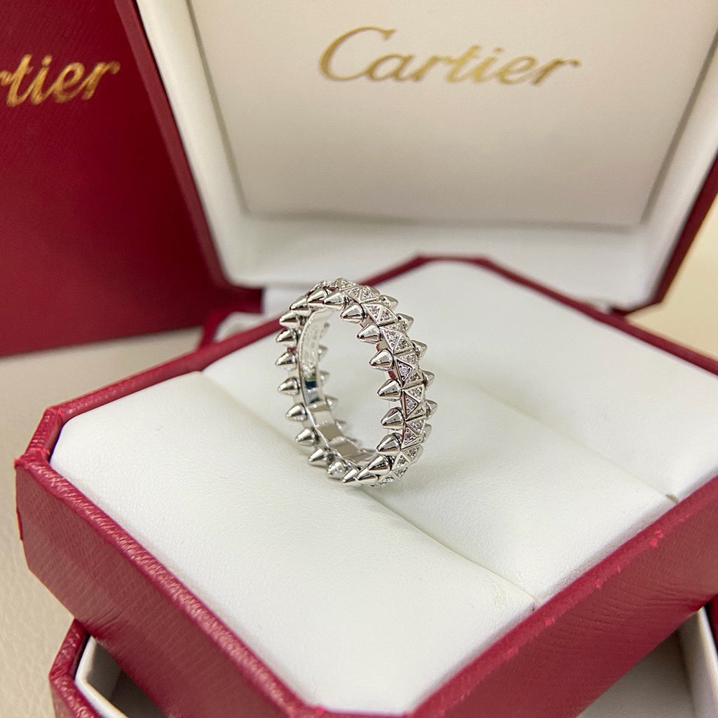 [OAK JURI]CLASH 6.4MM SMALL FULL DIAMOND RING