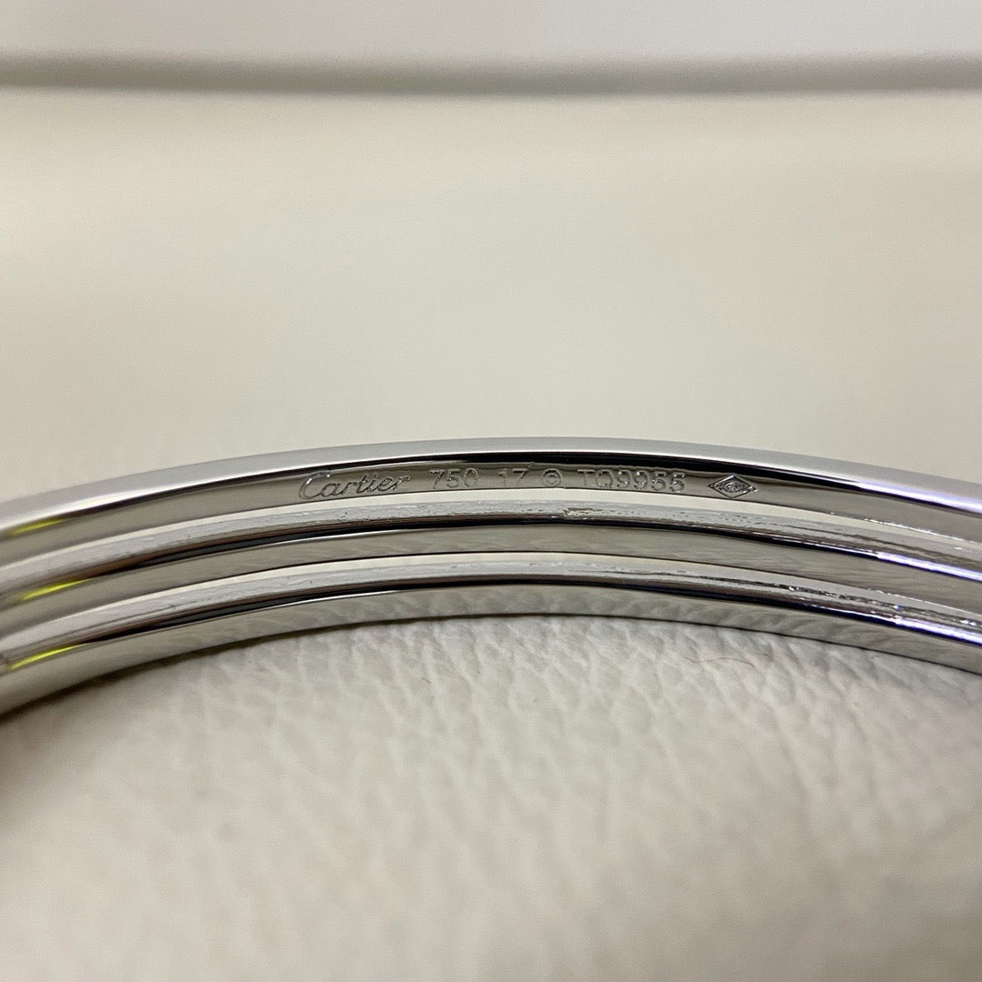 [OAK JURI]ETINCELLE HALF-PAVED DIAMOND BRACELET