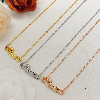 [OAK JURI]PANTHERE FULL DIAMOND NECKLACE