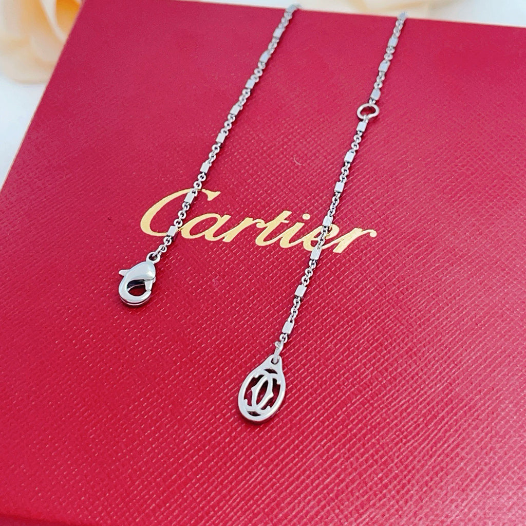 [OAK JURI]PANTHERE FULL DIAMOND NECKLACE