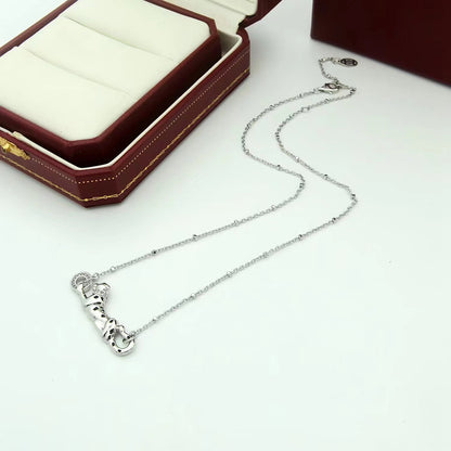 [OAK JURI]PANTHERE FULL DIAMOND NECKLACE