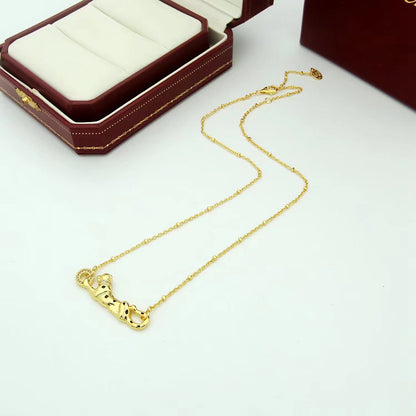 [OAK JURI]PANTHERE FULL DIAMOND NECKLACE