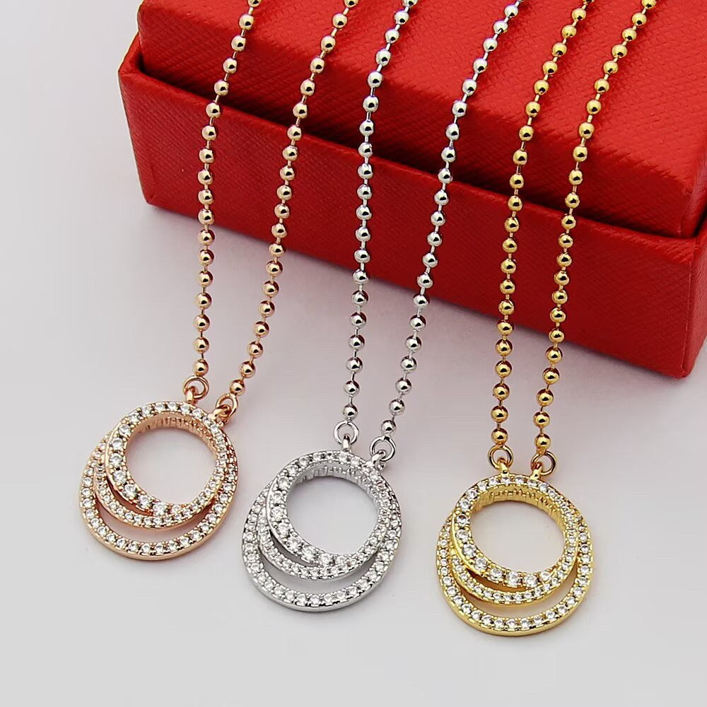 [OAK JURI]ETINCELLE  FULL DIAMOND NECKLACE