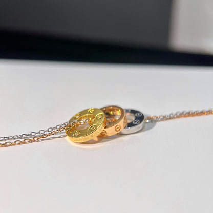 [OAK JURI]LOVE 6 DIAMOND PENDANT NECKLACE