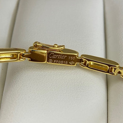 [OAK JURI]PANTHERE HALF DIAMOND ON CHAIN BRACELET