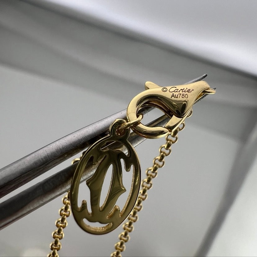 [OAK JURI]PANTHERE FULL DIAMOND NECKLACE