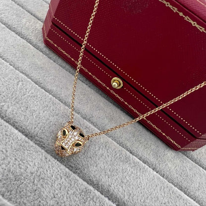 [OAK JURI]PANTHERE FULL DIAMOND NECKLACE