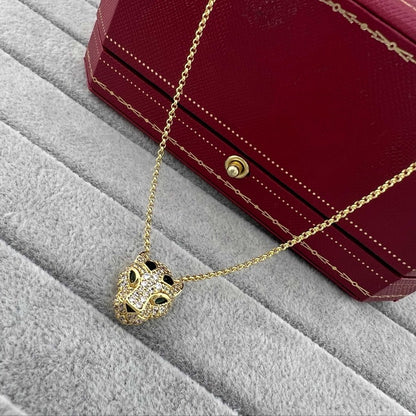 [OAK JURI]PANTHERE FULL DIAMOND NECKLACE