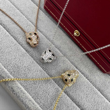 [OAK JURI]PANTHERE FULL DIAMOND NECKLACE