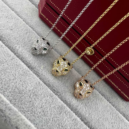 [OAK JURI]PANTHERE FULL DIAMOND NECKLACE