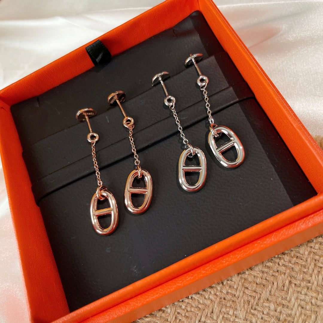 [OAK JURI]CHAINE TASSEL EARRINGS