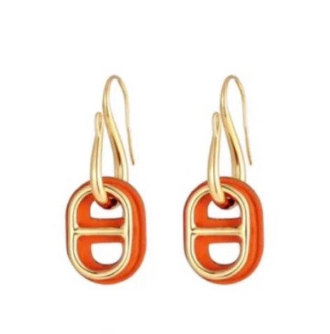 [OAK JURI]HM O'MAILLON GOLD EARRINGS