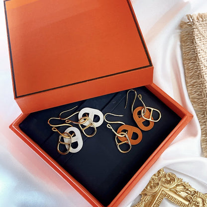 [OAK JURI]HM O'MAILLON GOLD EARRINGS