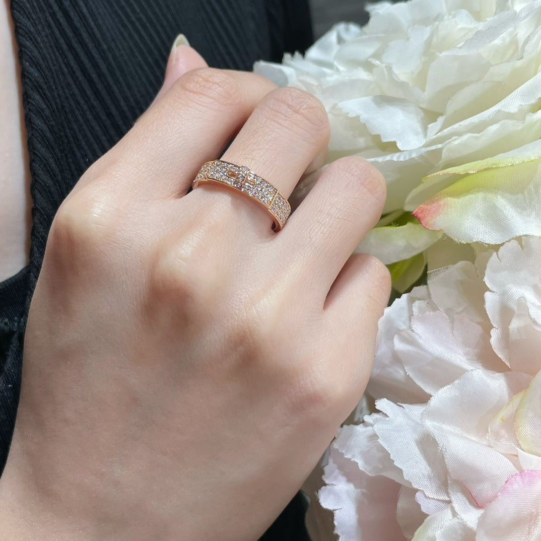 [OAK JURI]KELLY PINK GOLD DIAMOND RING