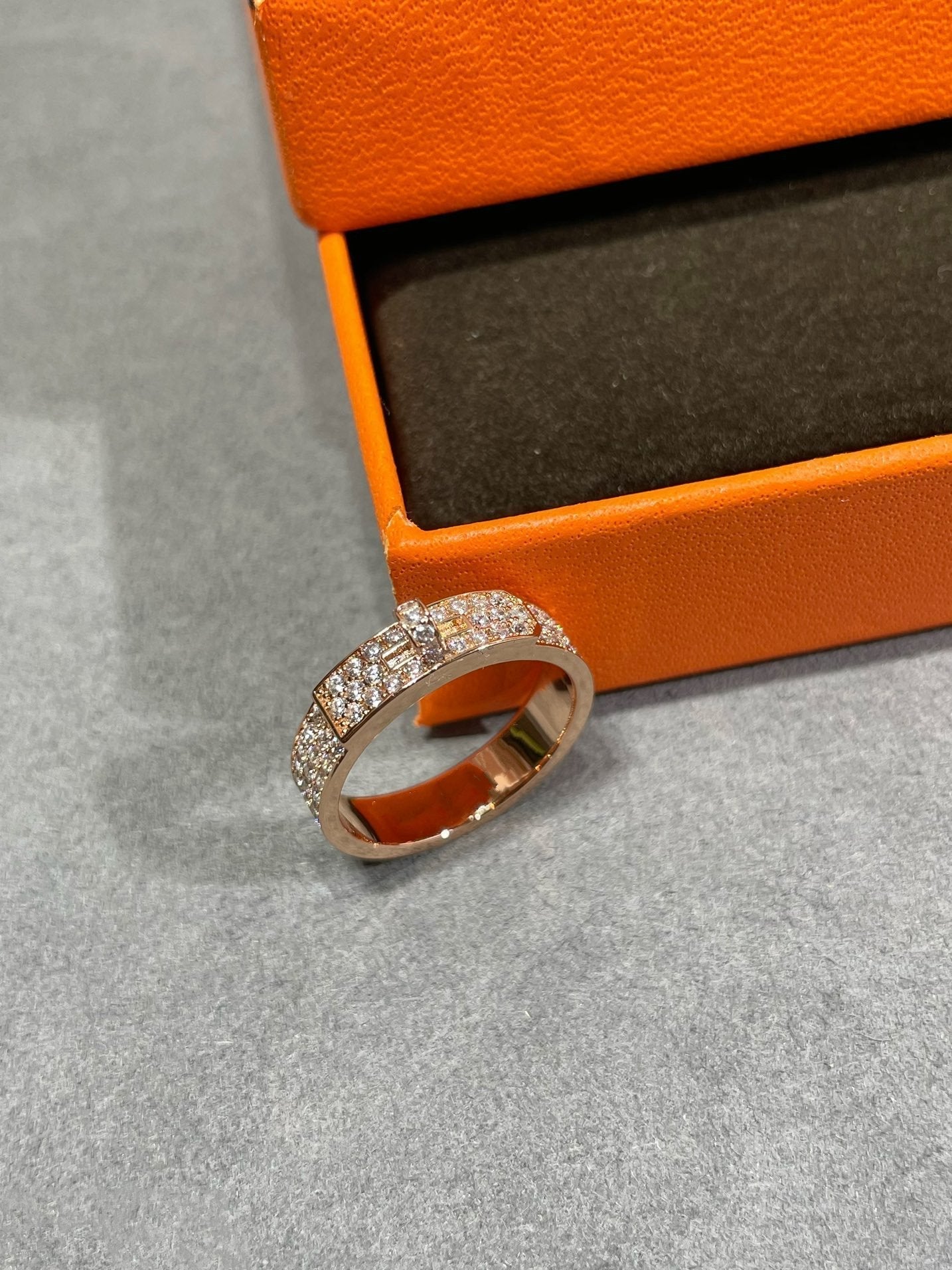 [OAK JURI]KELLY PINK GOLD DIAMOND RING