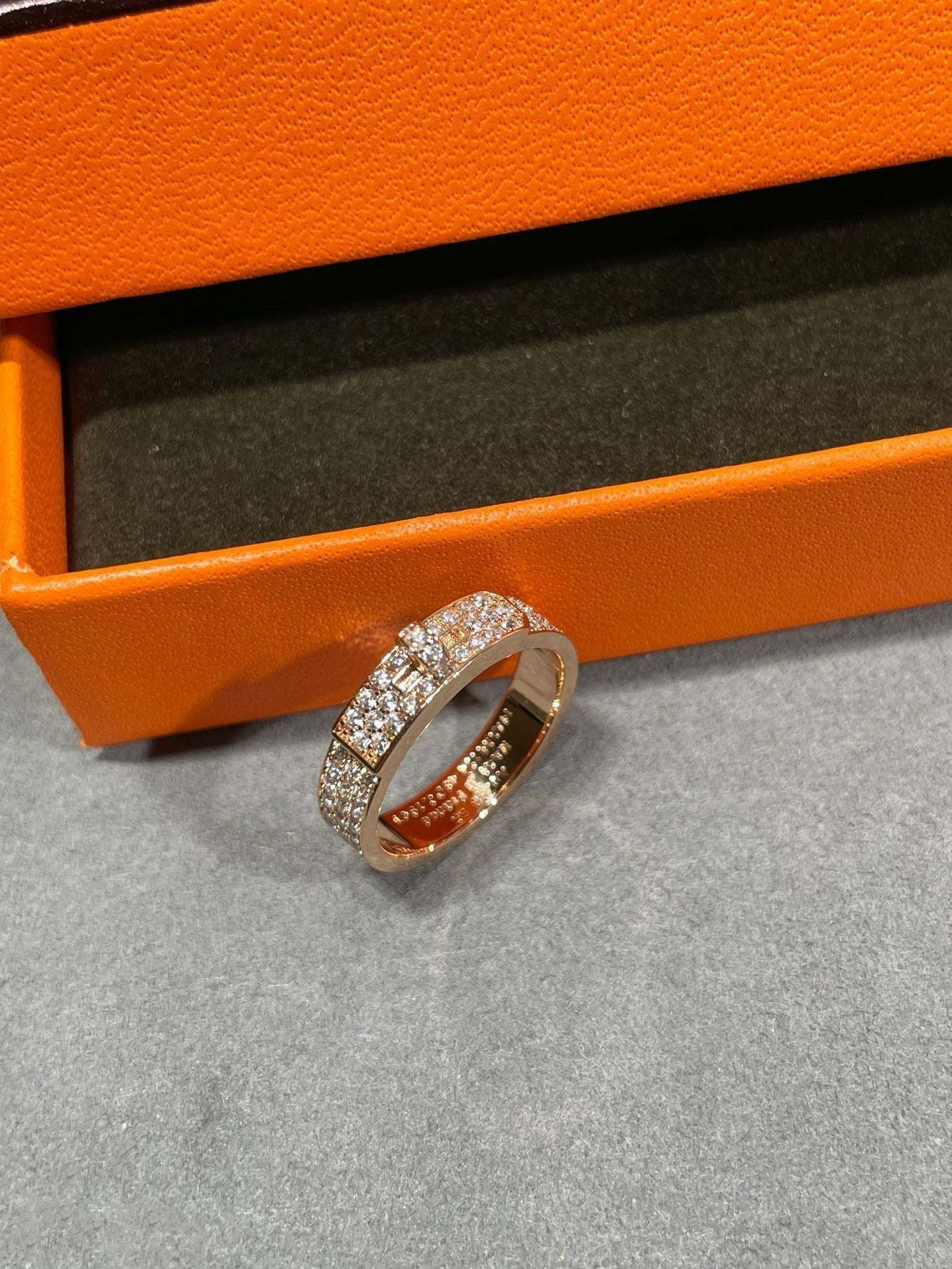 [OAK JURI]KELLY PINK GOLD DIAMOND RING