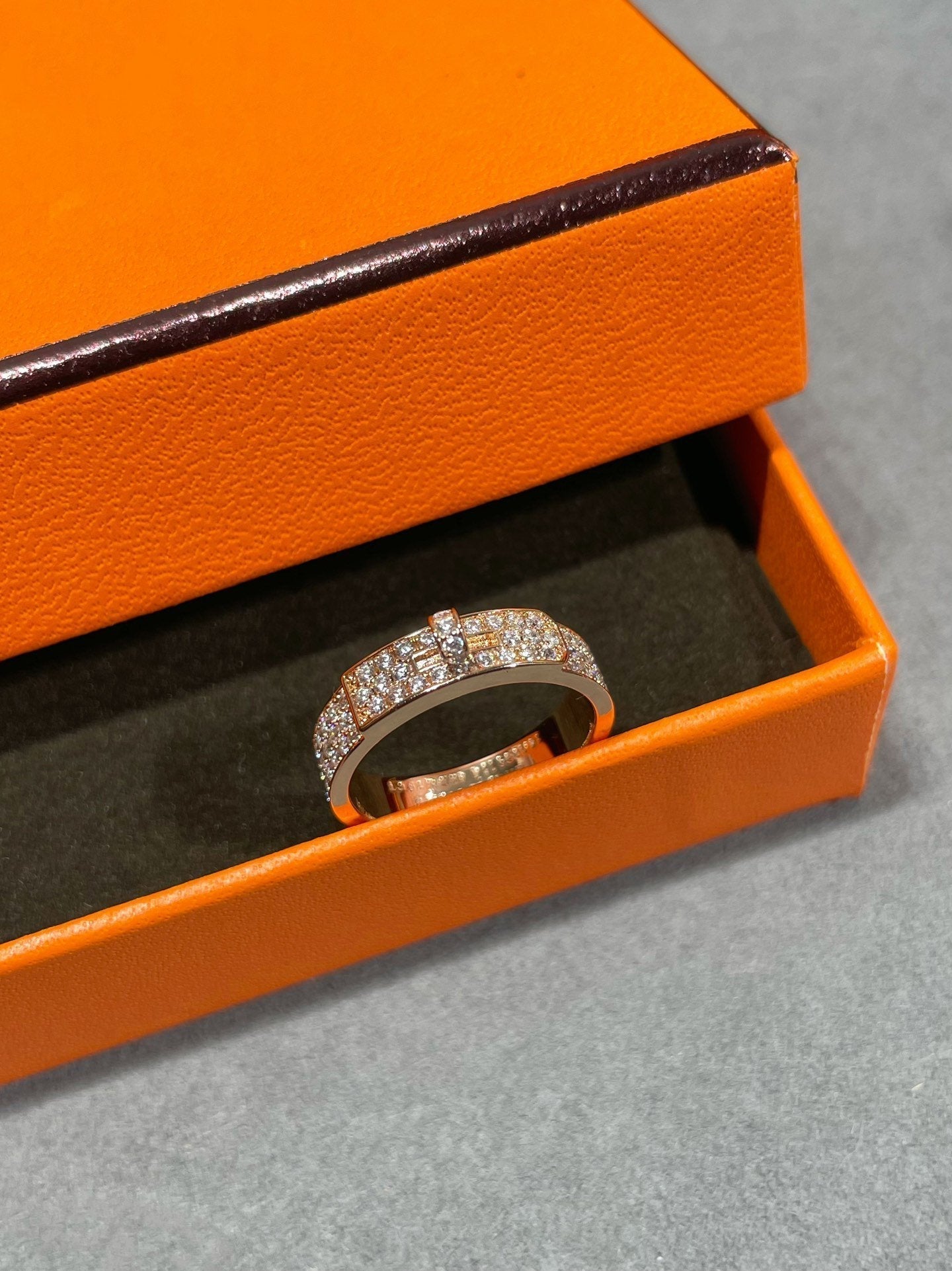 [OAK JURI]KELLY PINK GOLD DIAMOND RING