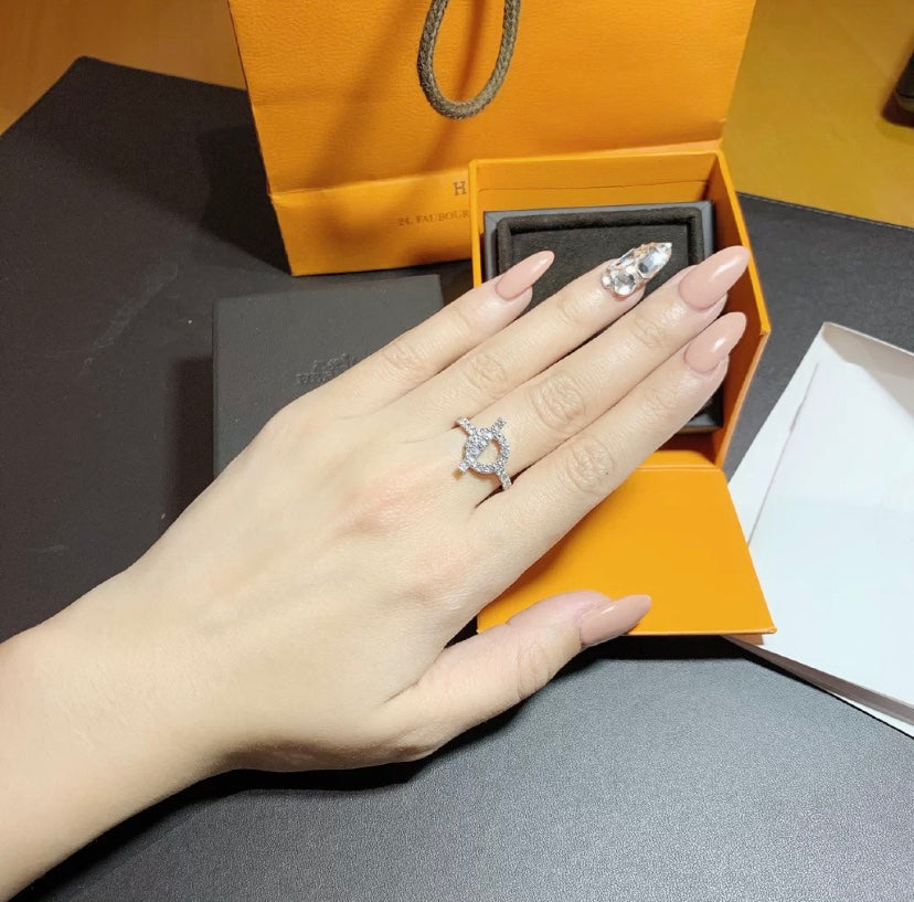 [OAK JURI]ECHAPPEE RING SILVER DIAMOND