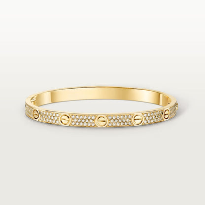[OAK JURI]LOVE BRACELET 4.8MM DIAMOND-PAVED