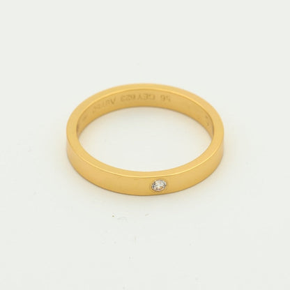 [OAK JURI]LOVE RING 4MM 1 DIAMOND