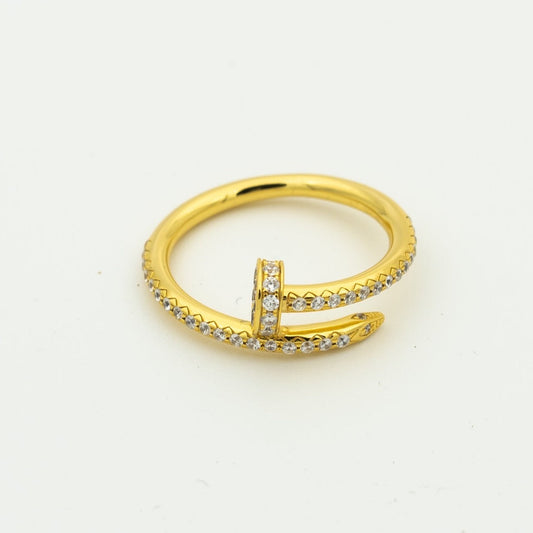 [OAK JURI]JUSTE RING 1.8MM GOLD DIAMONDS