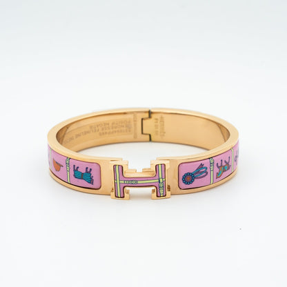[OAK JURI]H PINK GOLD BRACELET PINK CERAMIC