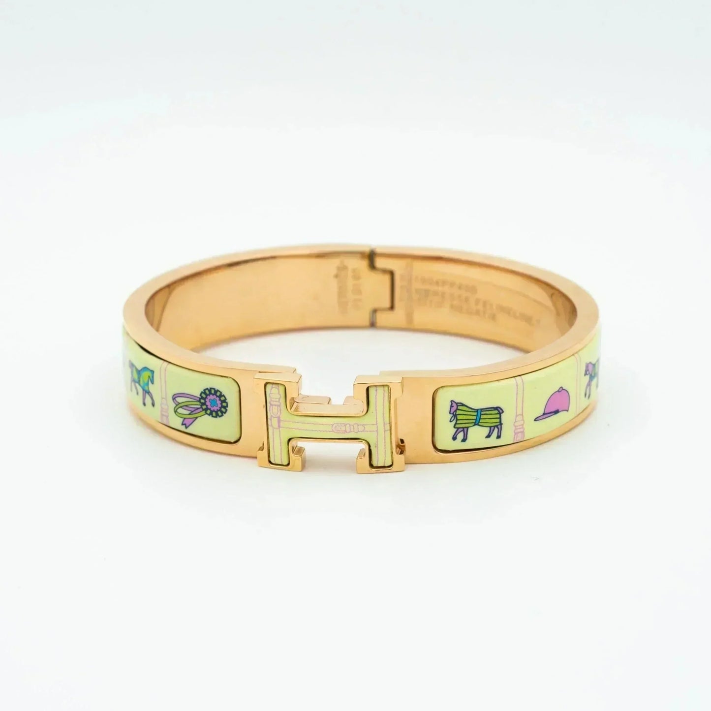 [OAK JURI]H PINK GOLD BRACELET CREAM CERAMIC