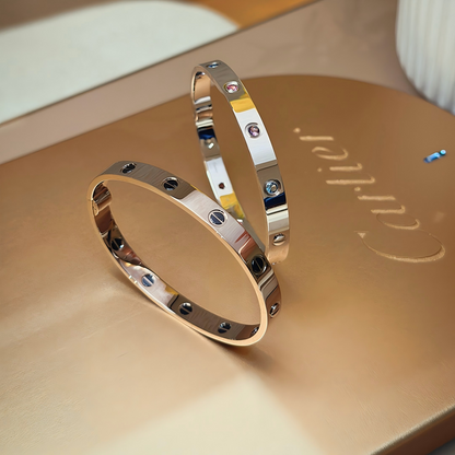[OAK JURI]2026 RAINBOW LOVE BRACELET 6.1MM  10 DIAMONDS