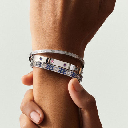 [OAK JURI]2026 RAINBOW LOVE BRACELET 6.1MM  10 DIAMONDS