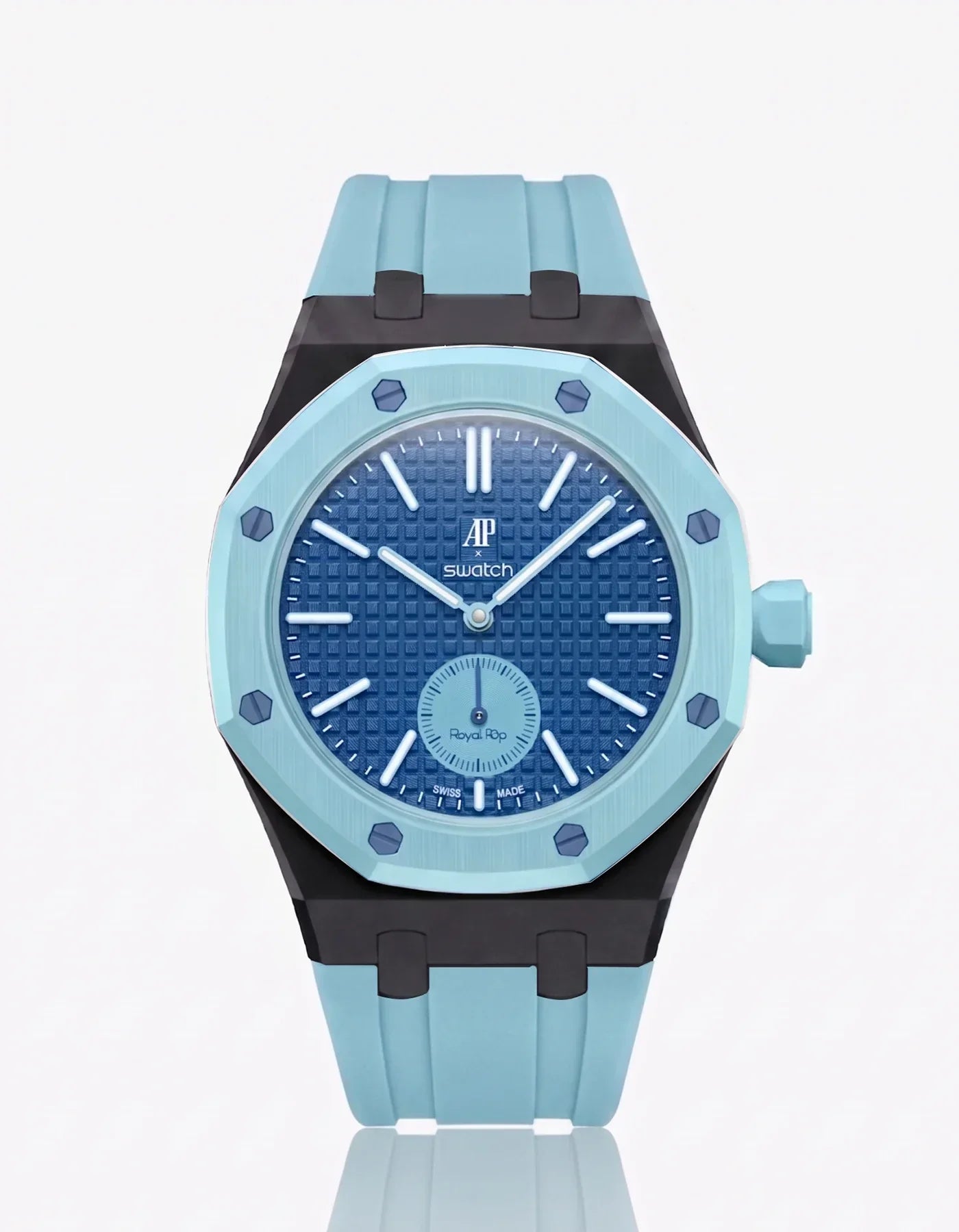 Silicone Strap & Bioceramic Case  Royal Pop Làn Ba(Customize  Colors)