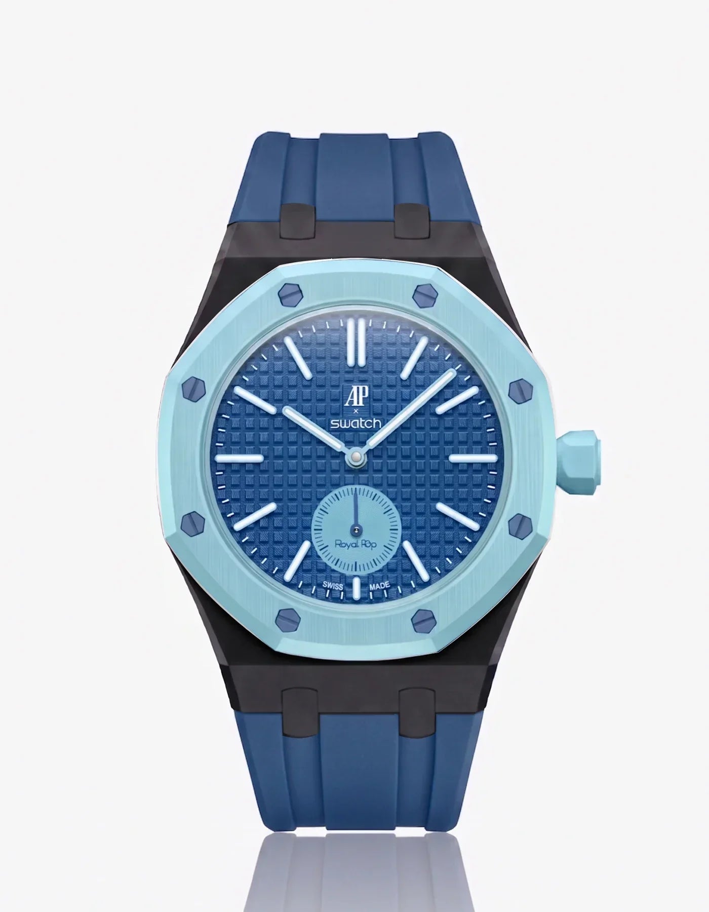Silicone Strap & Bioceramic Case  Royal Pop Làn Ba(Customize  Colors)