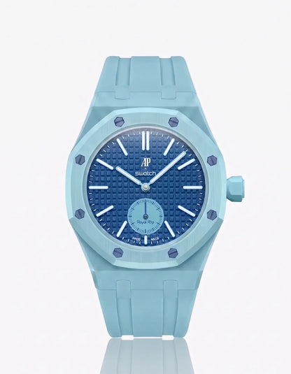Silicone Strap & Bioceramic Case  Royal Pop Làn Ba(Customize  Colors)