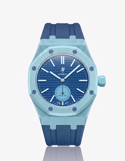 Silicone Strap & Bioceramic Case  Royal Pop Làn Ba(Customize  Colors)