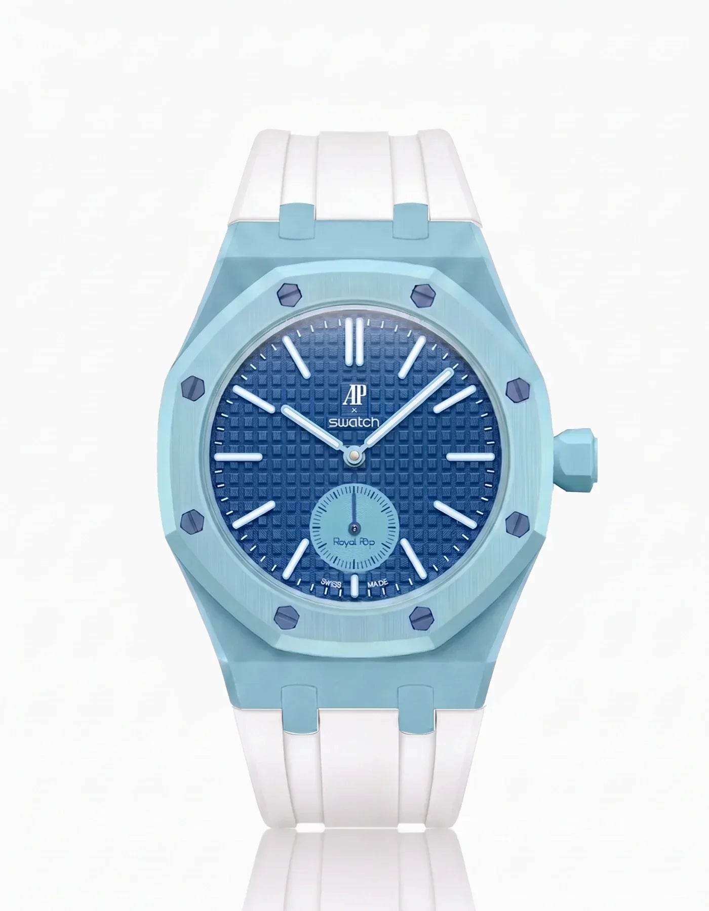 Silicone Strap & Bioceramic Case  Royal Pop Làn Ba(Customize  Colors)