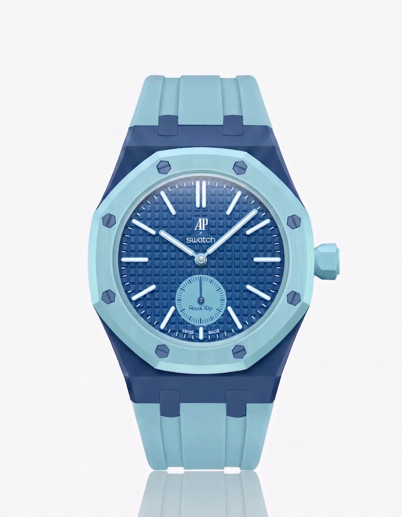 Silicone Strap & Bioceramic Case  Royal Pop Làn Ba(Customize  Colors)