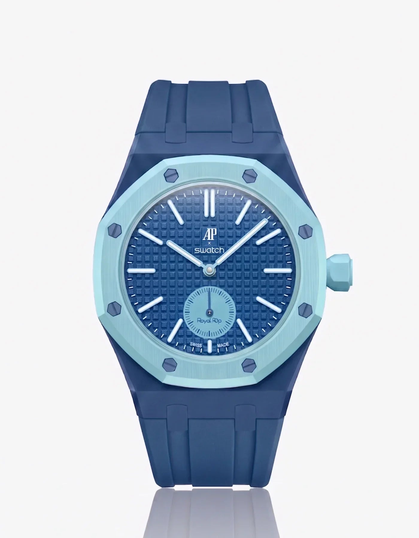 Silicone Strap & Bioceramic Case  Royal Pop Làn Ba(Customize  Colors)