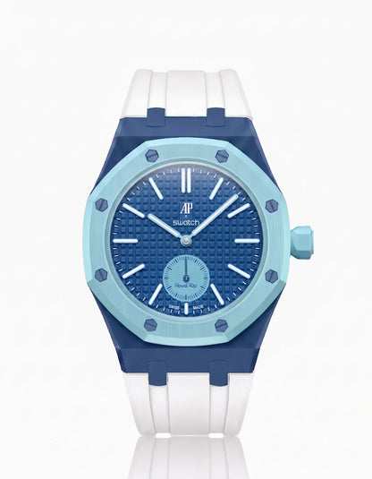Silicone Strap & Bioceramic Case  Royal Pop Làn Ba(Customize  Colors)